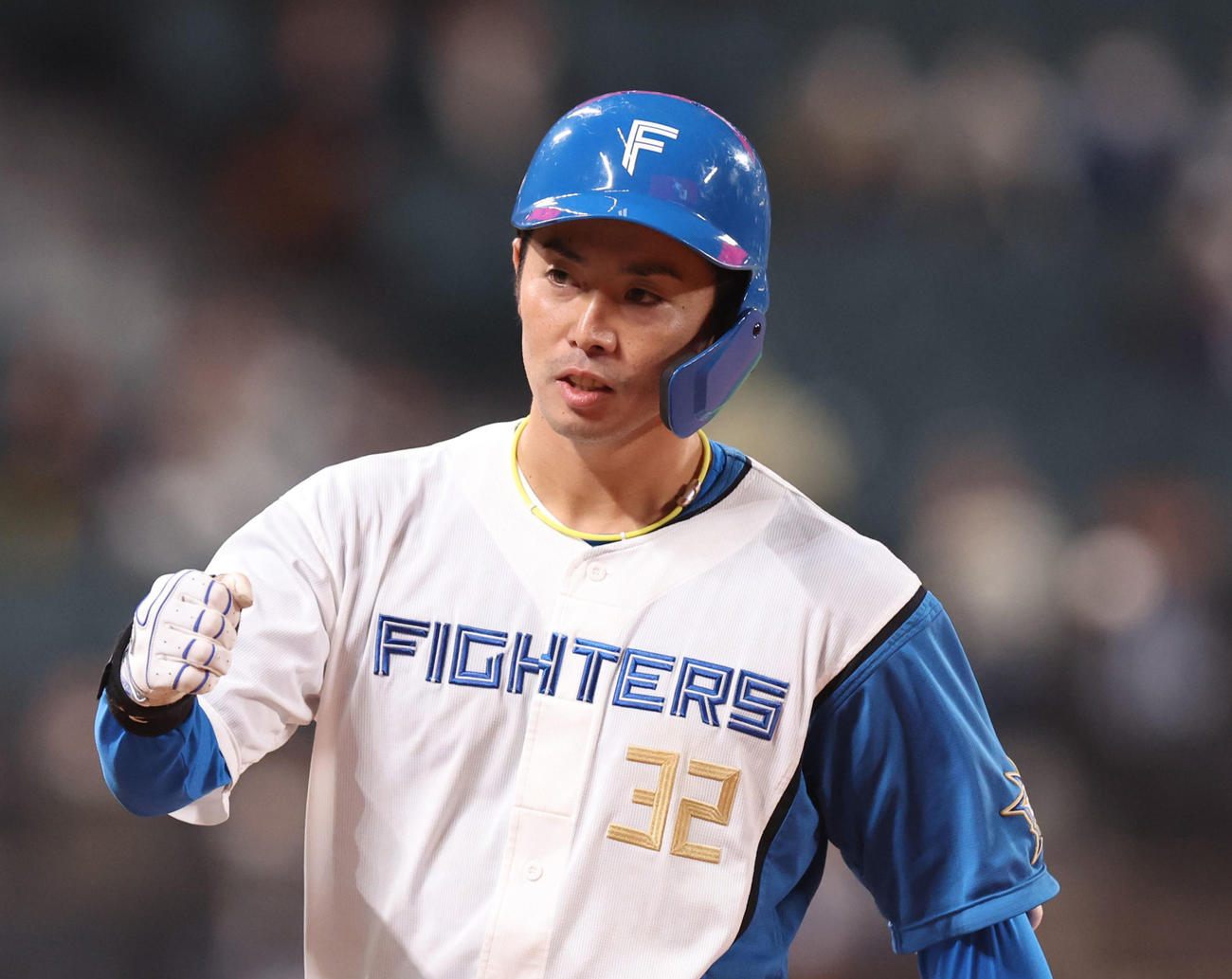 日本ハム谷内亮太（2023年4月19日撮影）