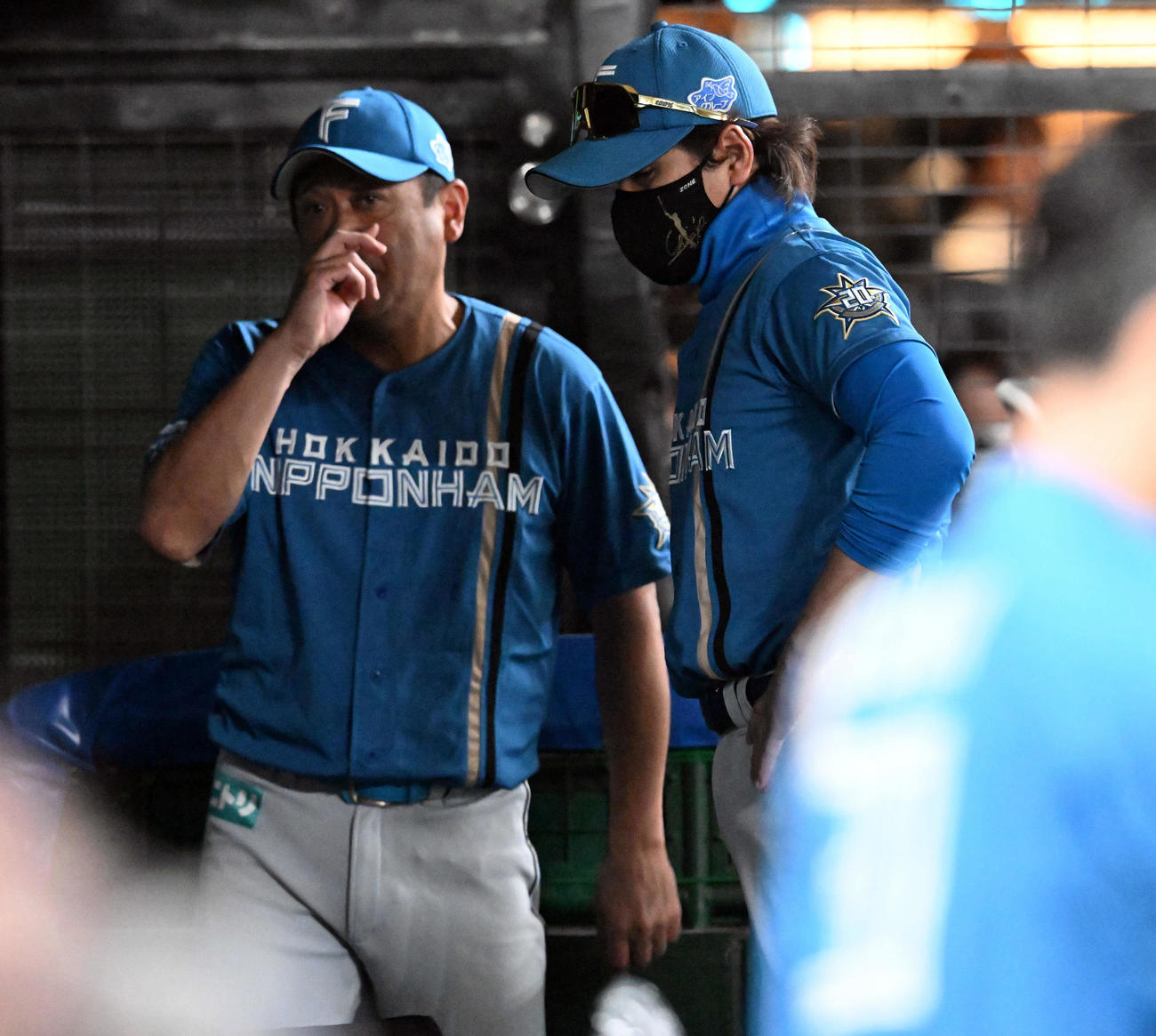 西武対日本ハム　西武に負けを喫した日本ハム新庄監督（撮影・たえ見朱実）