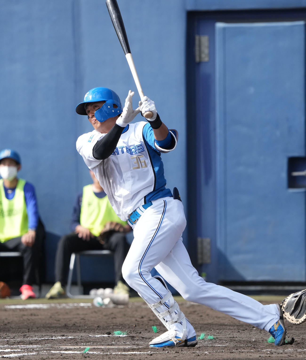 日本ハム木村文紀（2023年2月18日撮影）