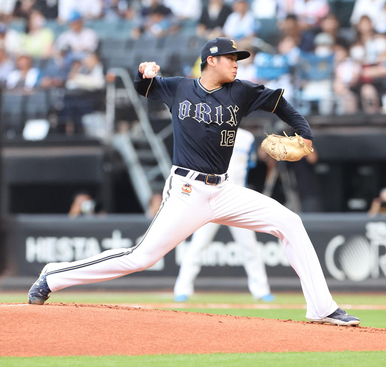 オリックス山下舜平大（2023年7月28日撮影）