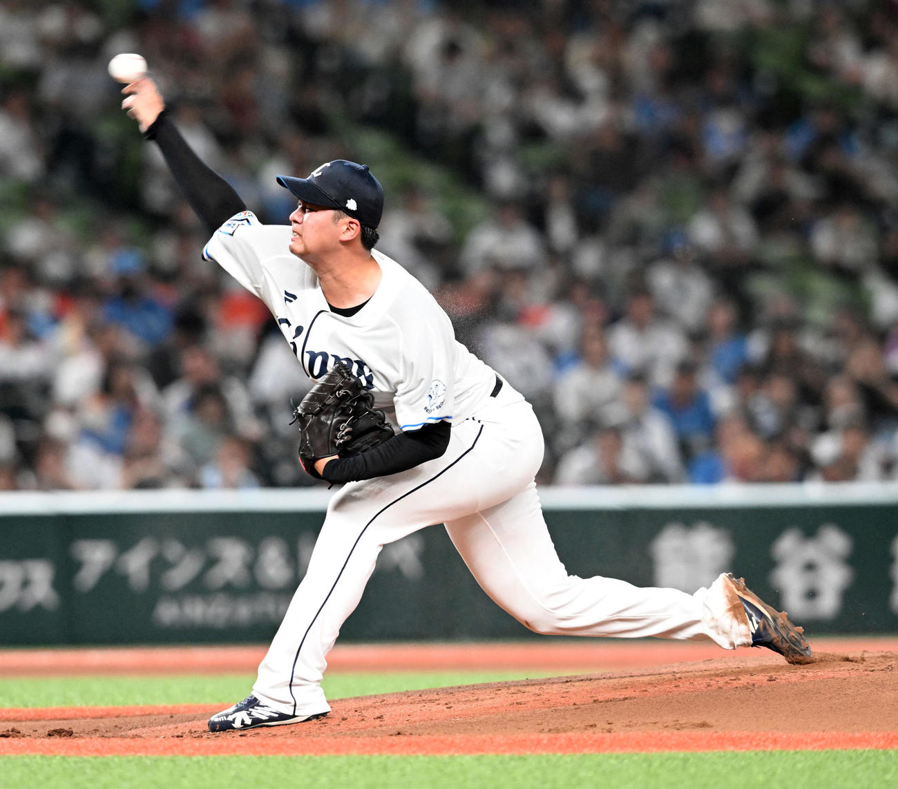 西武対日本ハム　西武の先発渡辺（撮影・たえ見朱実）