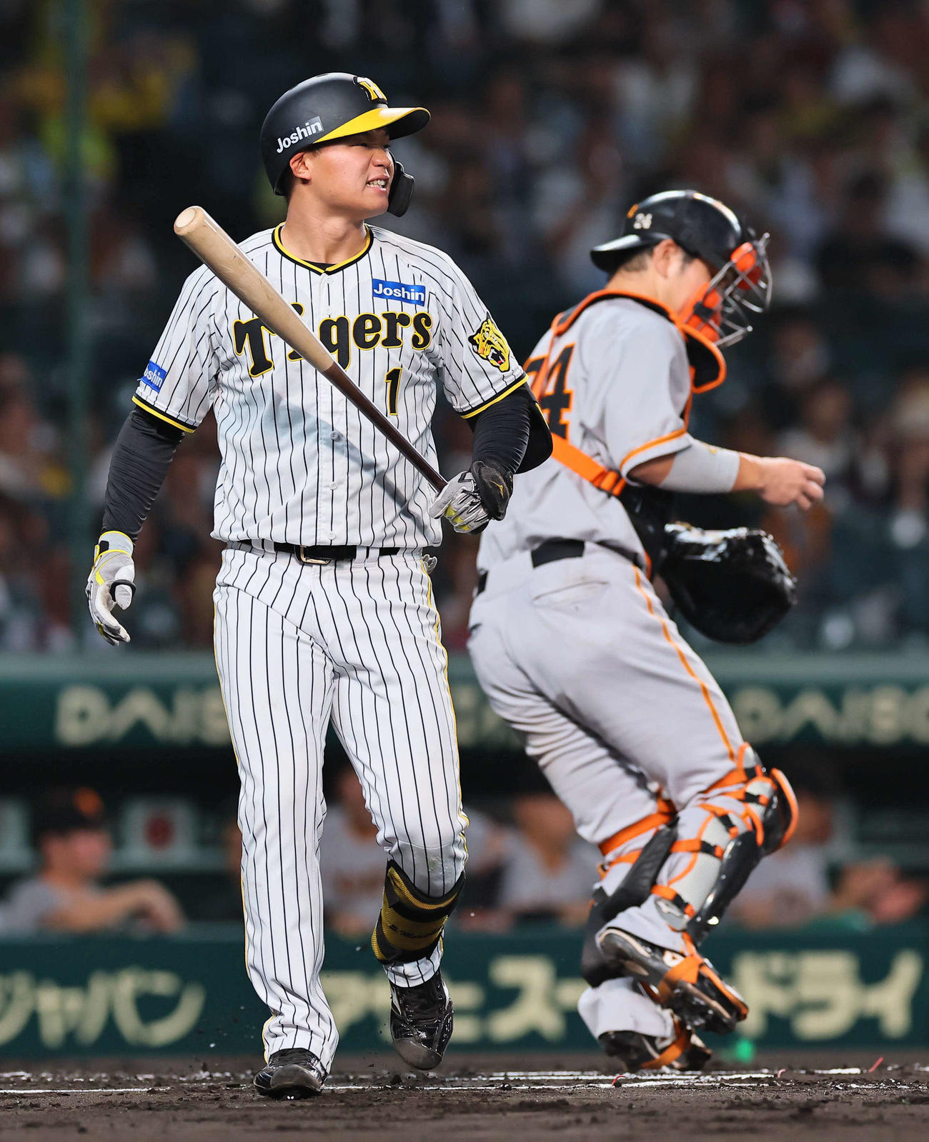 阪神森下翔太（2023年9月20日撮影）