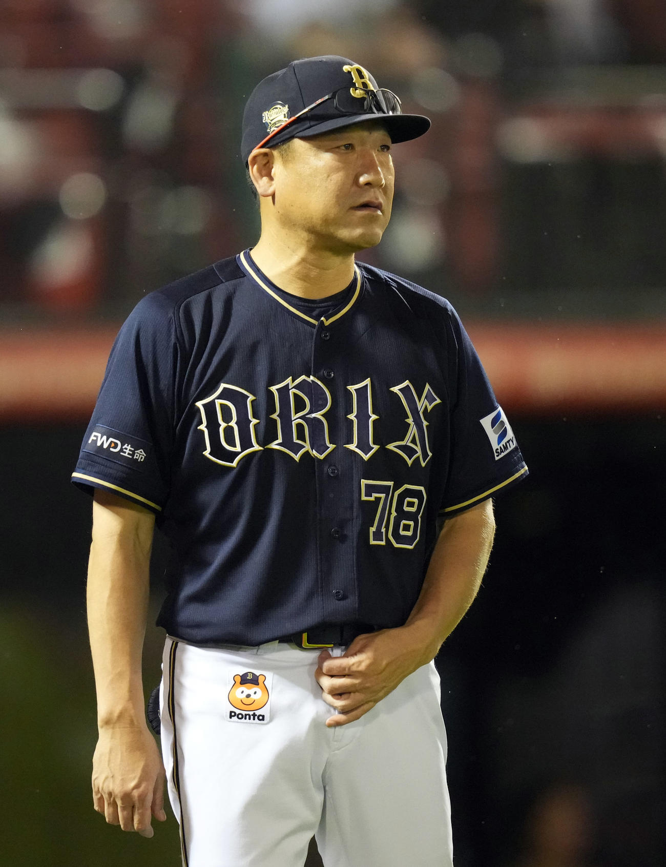 オリックス中嶋聡監督（2023年8月11日撮影）