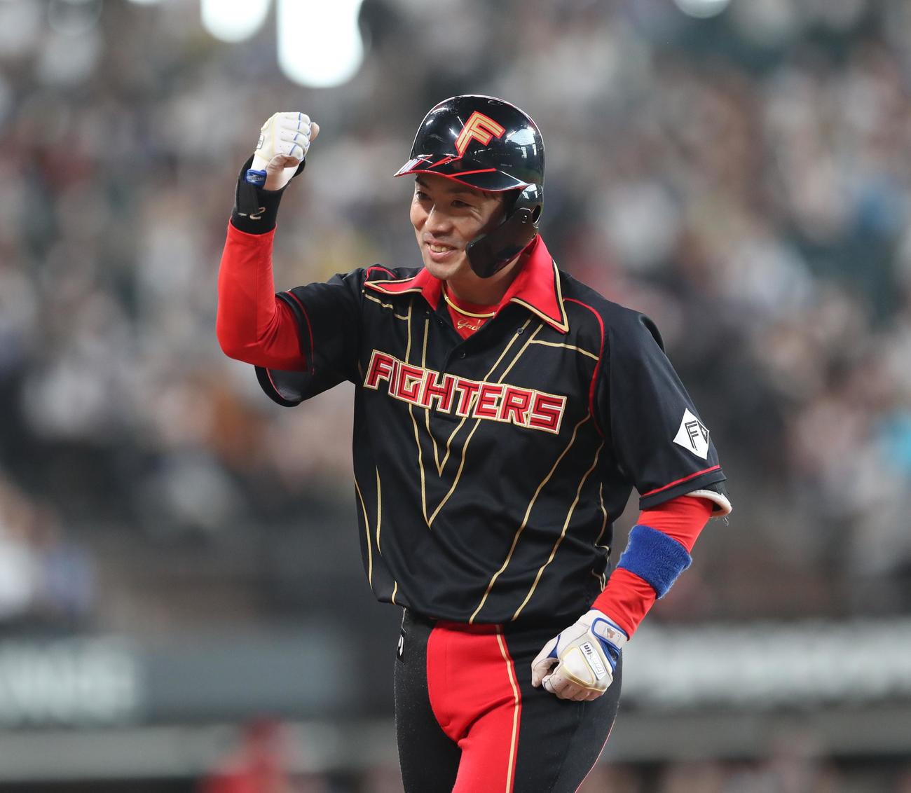 日本ハム谷内亮太（2023年5月18日撮影）