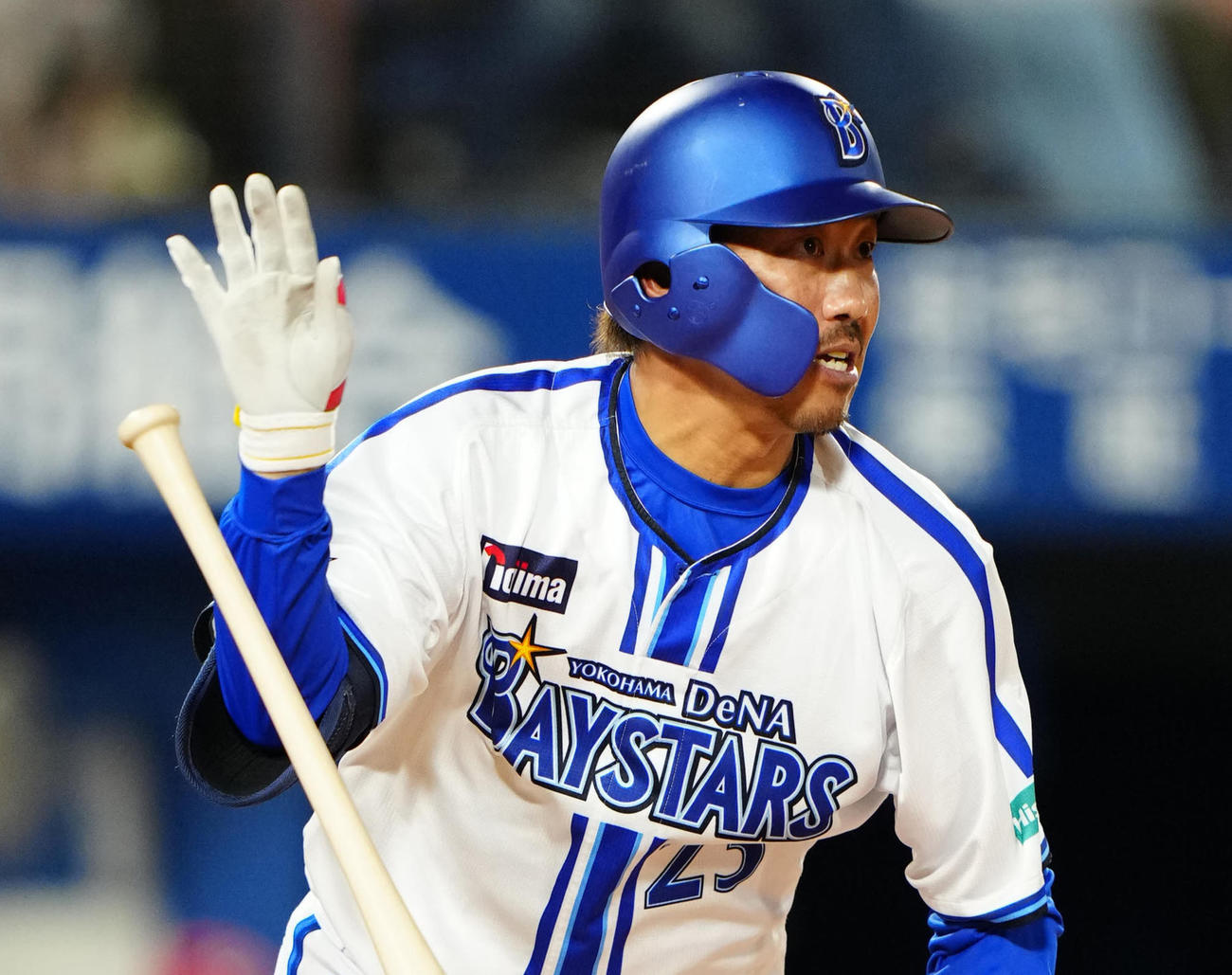 DeNA藤田一也（2023年7月15日撮影）