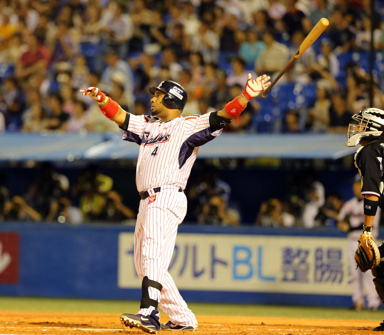 2013年9月15日　56号を放つウラディミール・バレンティン