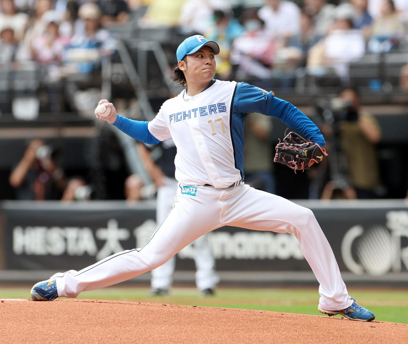 日本ハム伊藤大海（2023年9月18日撮影）