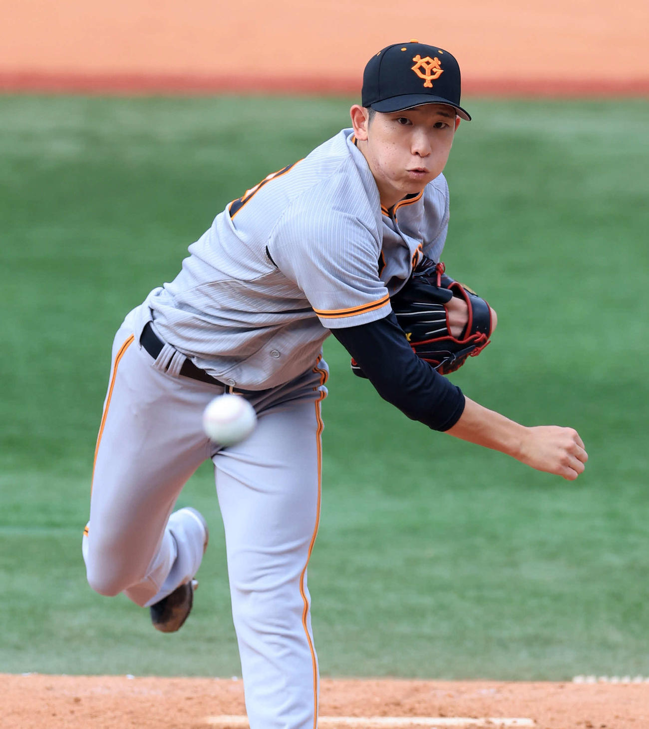 DeNA対巨人　完封で今季12勝目を挙げた巨人戸郷（撮影・浅見桂子）