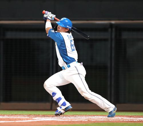 日本ハム】田宮裕涼、田中将大からプロ1号「エスコンで打ててうれしい