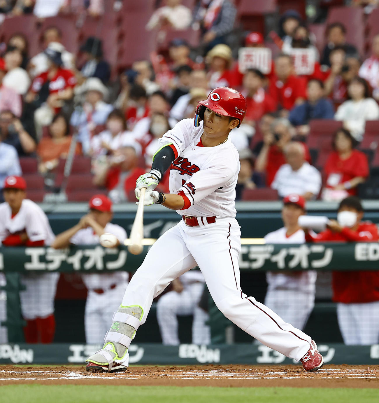 広島西川龍馬（2023年7月撮影）