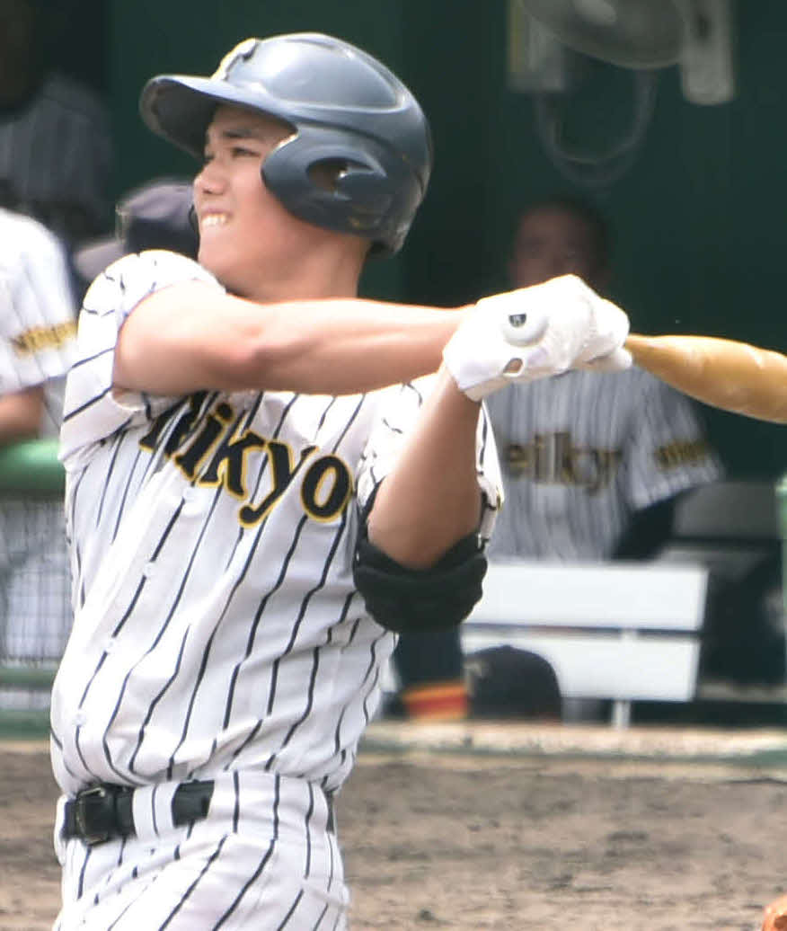 帝京長岡・浮ケ谷航平（2023年7月撮影）