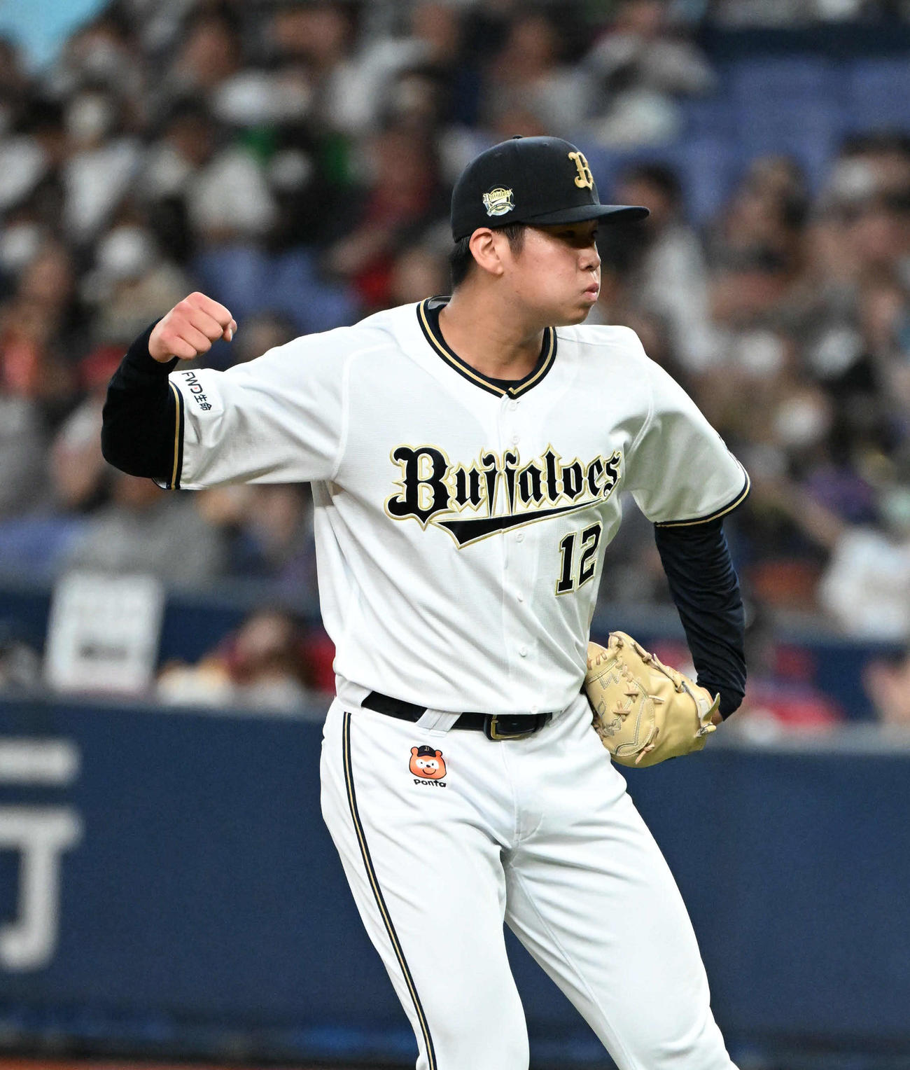 オリックス山下舜平大（2023年6月9日撮影）