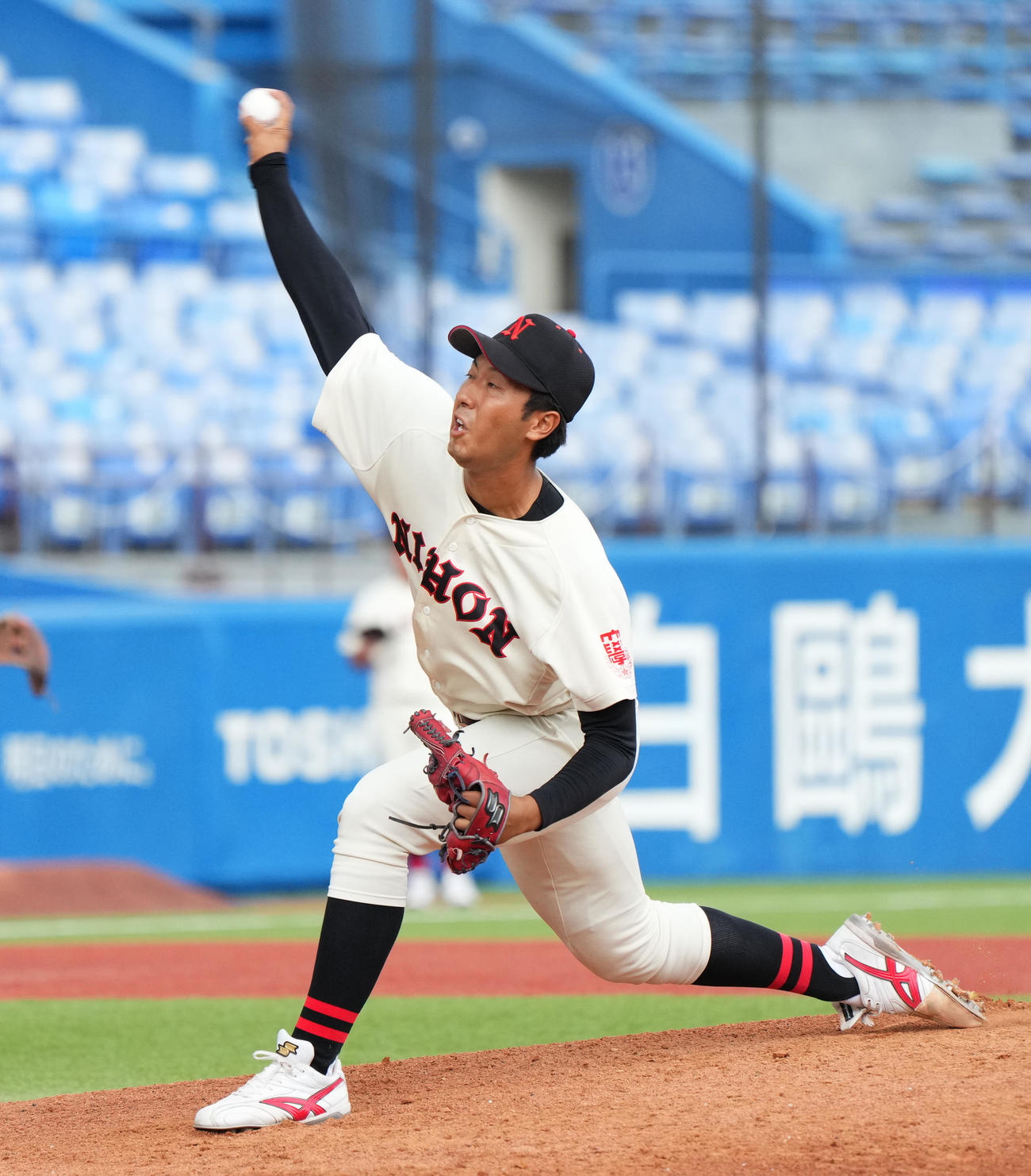 3回日大2番手市川（撮影・菅敏）
