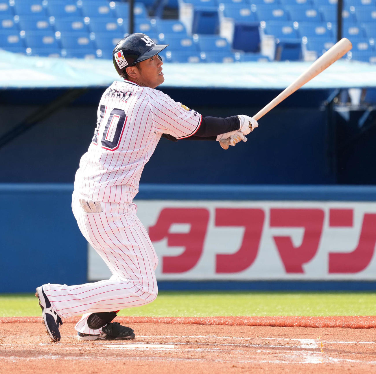 ヤクルト荒木貴裕（2023年3月2日撮影）