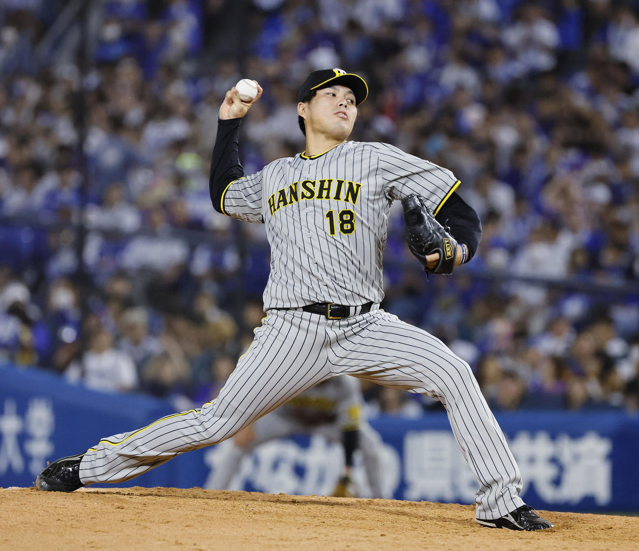 阪神馬場皐輔（2023年9月29日撮影）