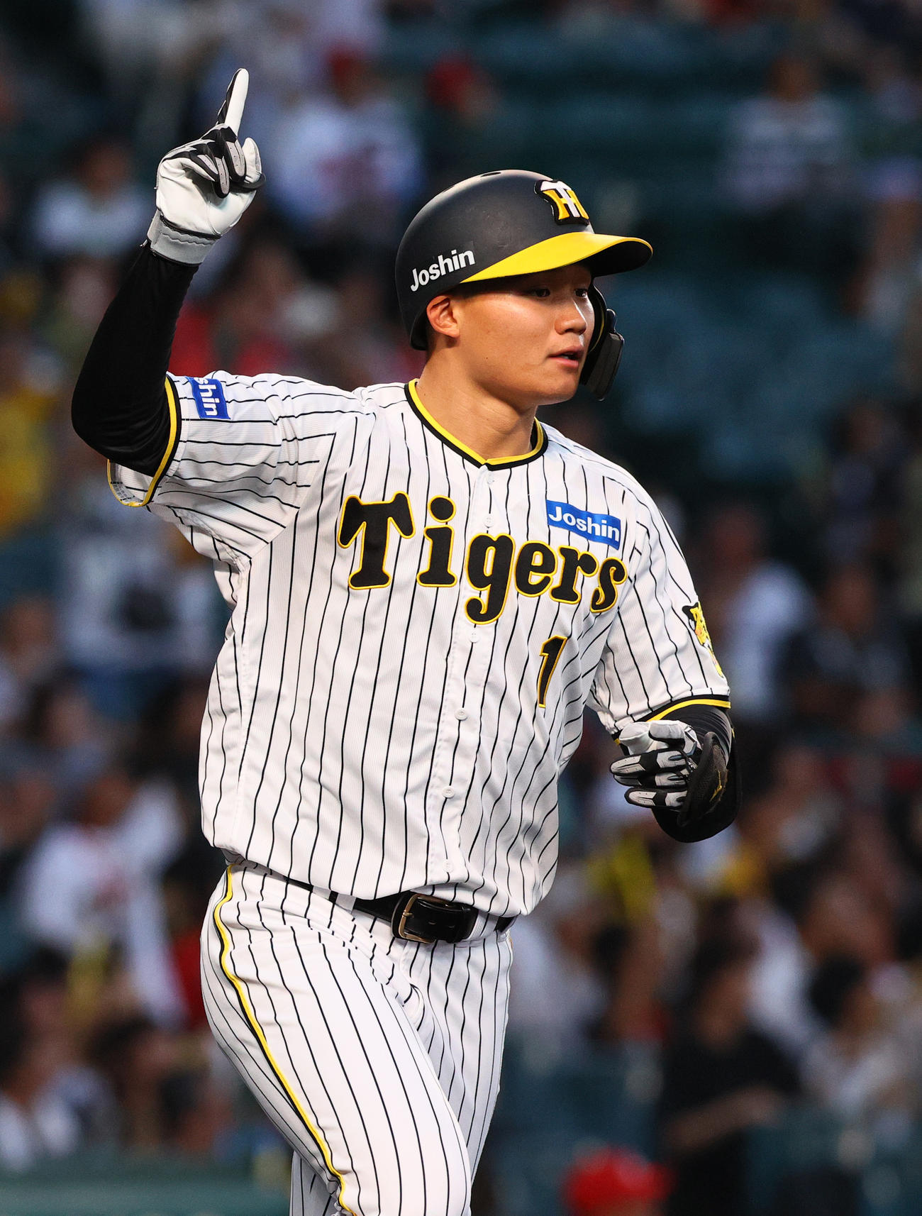 阪神森下翔太（23年9月8日撮影）