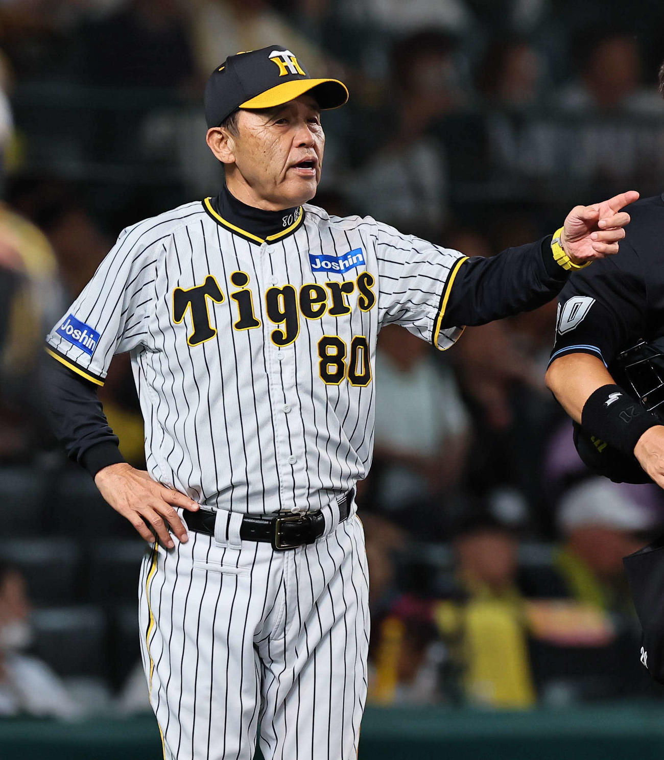 岡田彰布監督（2023年9月21日撮影）