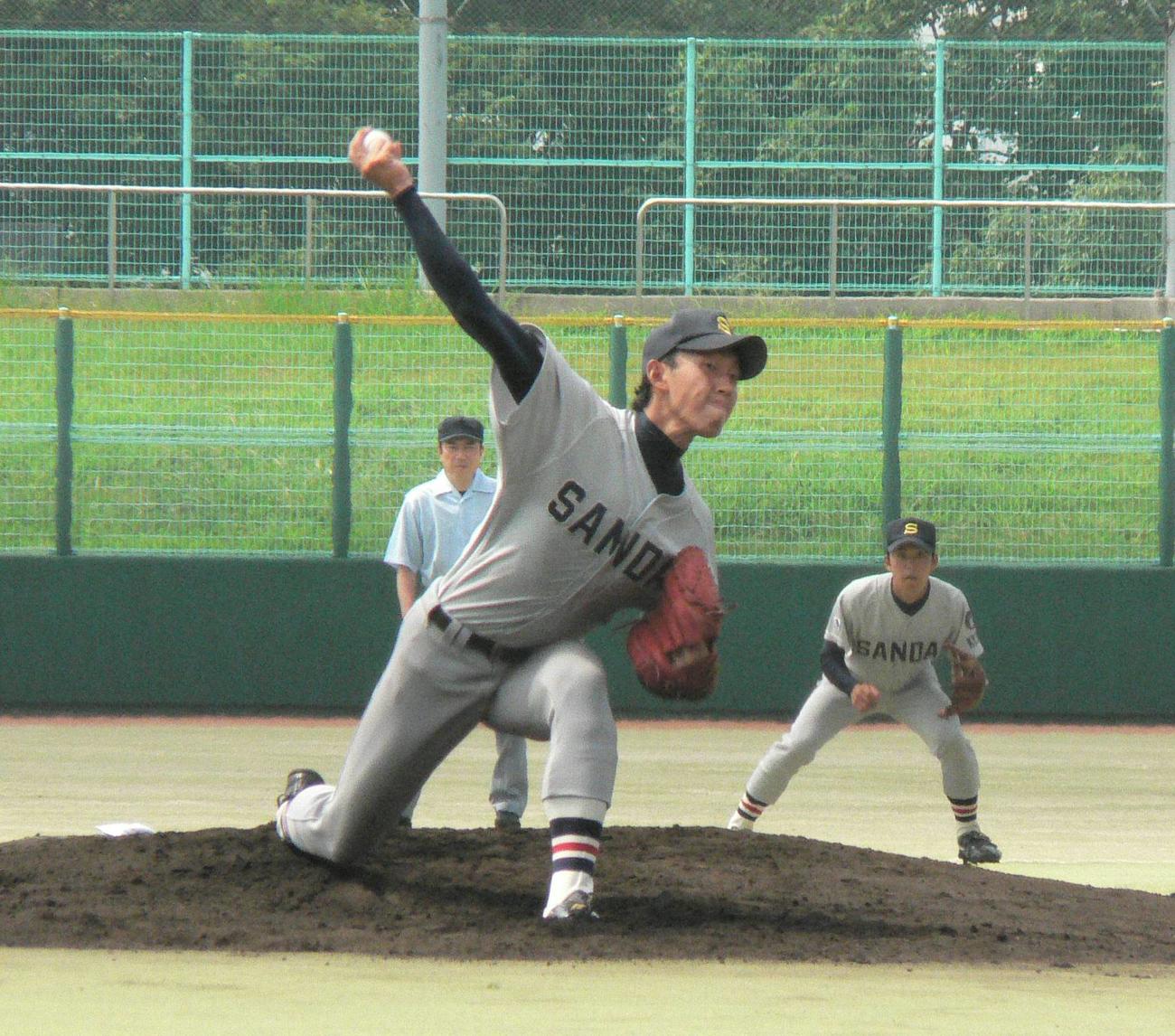 京産大時代の平野佳寿（2005年撮影）