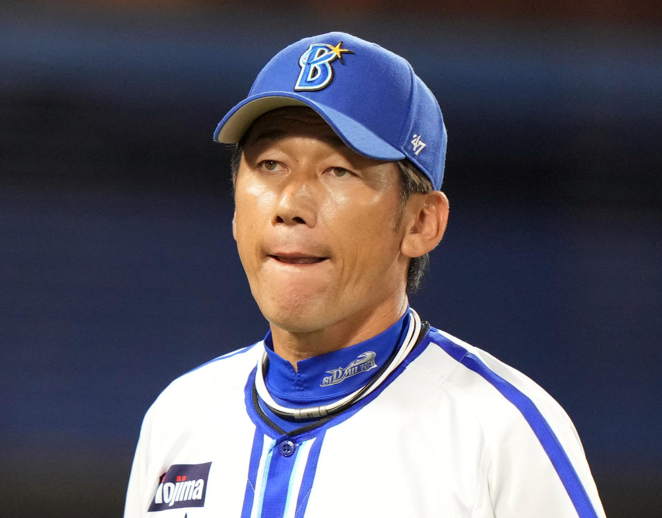 DeNA三浦大輔監督（2023年8月24日撮影）