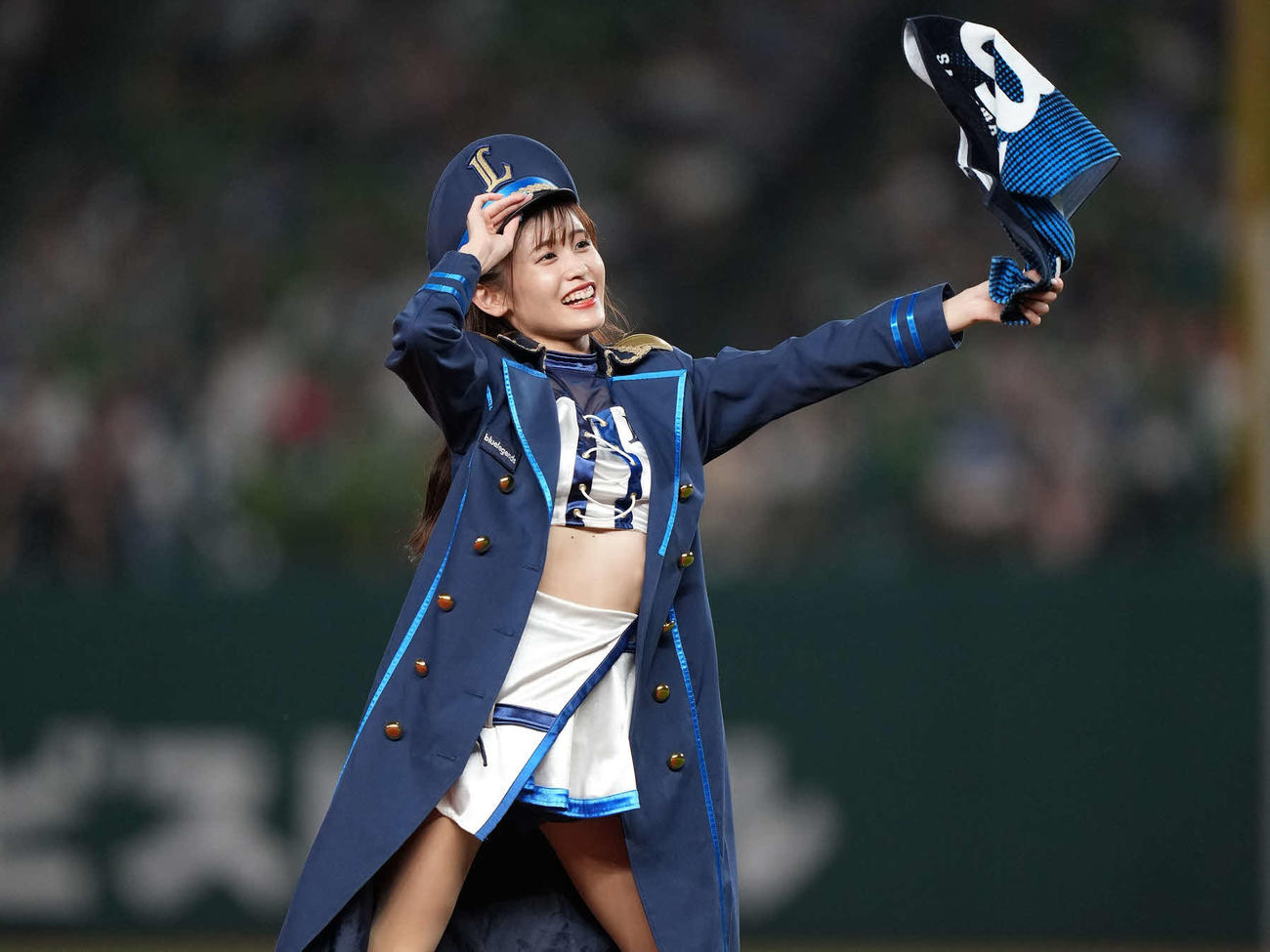 西武公式パフォーマンスチーム「bluelegends」（球団提供）