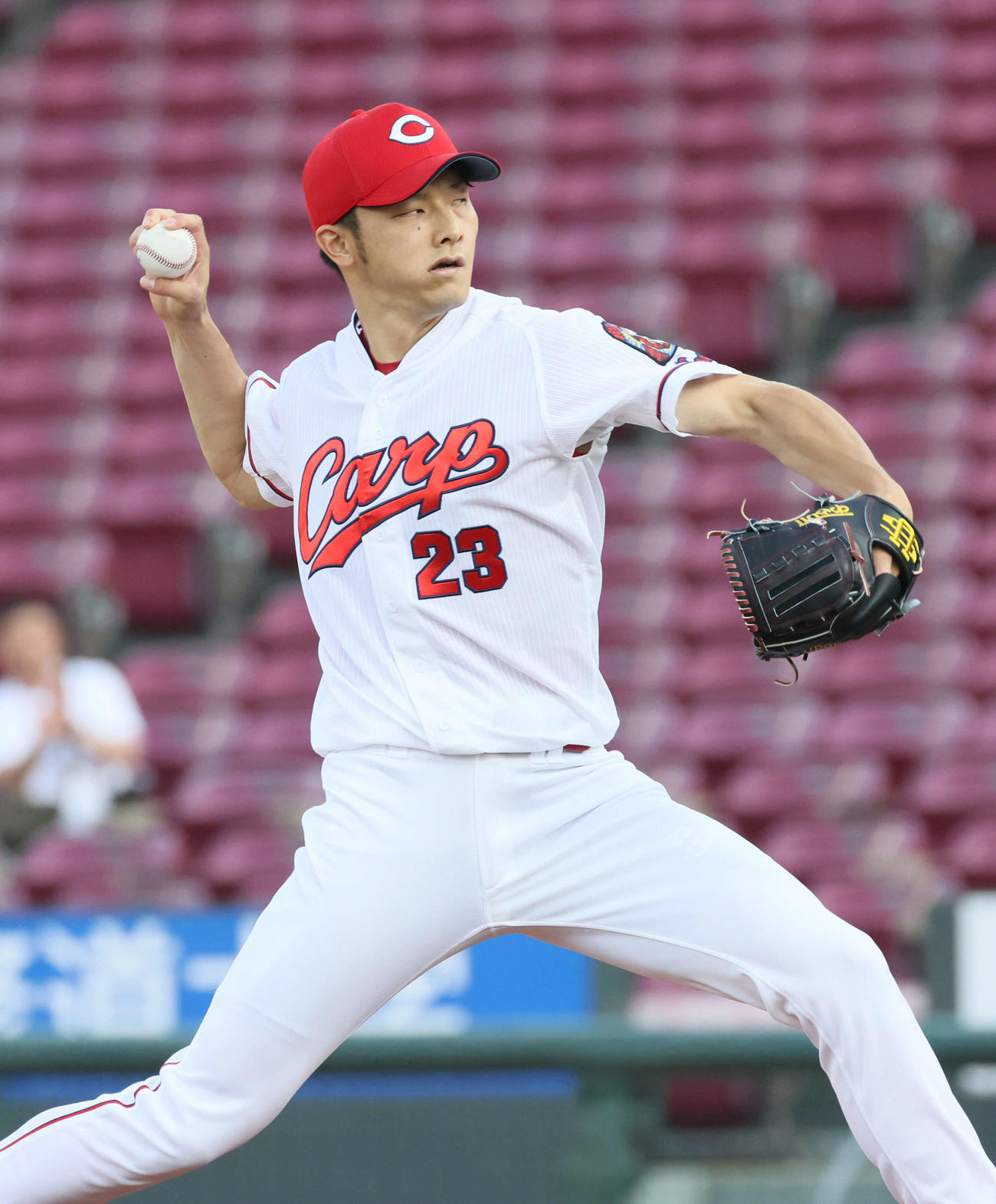広島薮田和樹（2021年6月撮影）