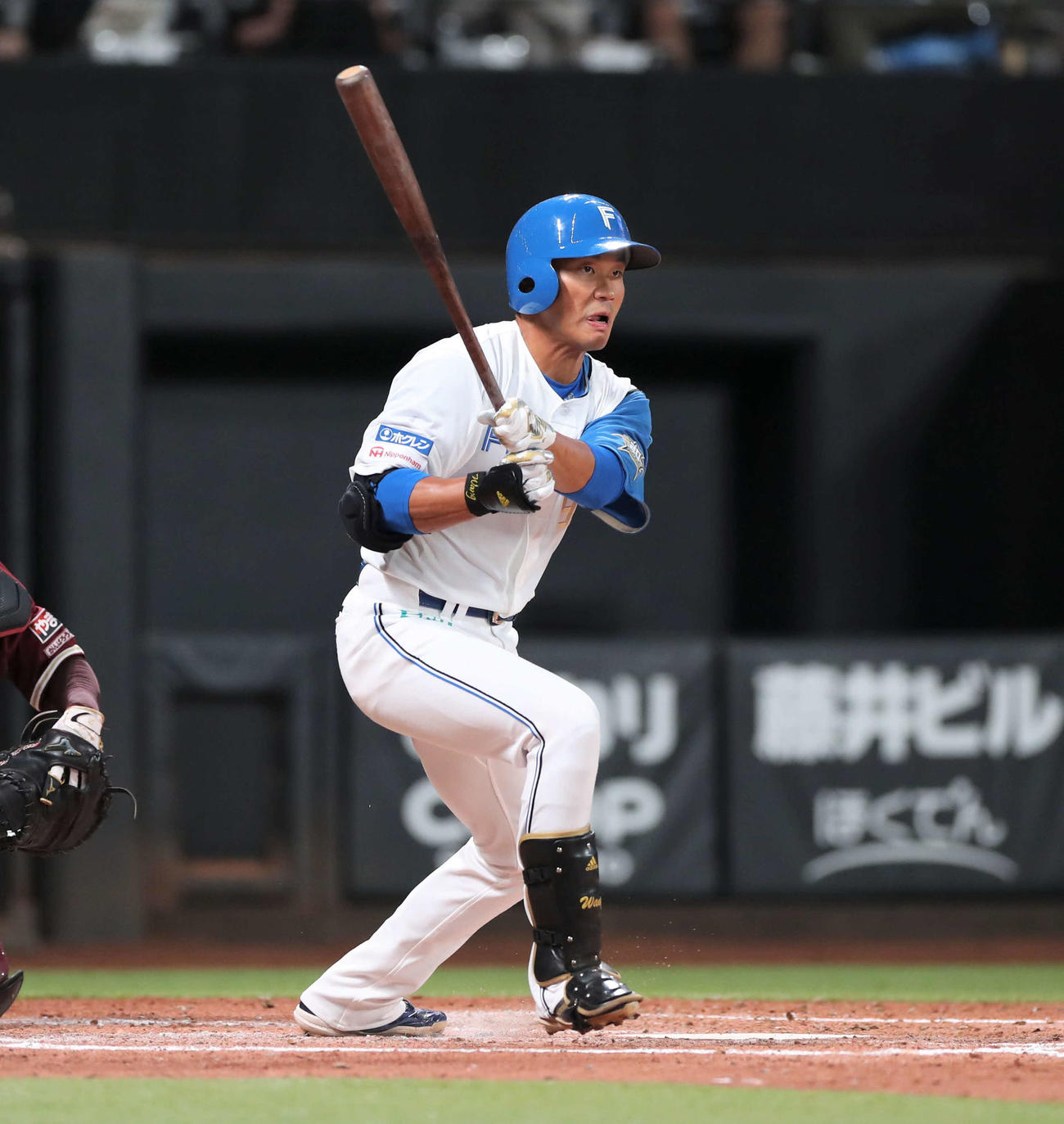 日本ハム王柏融（2023年8月撮影）