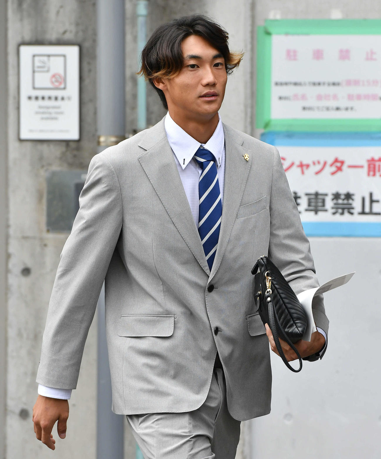 来季構想外となった舟越（撮影・岩下翔太）