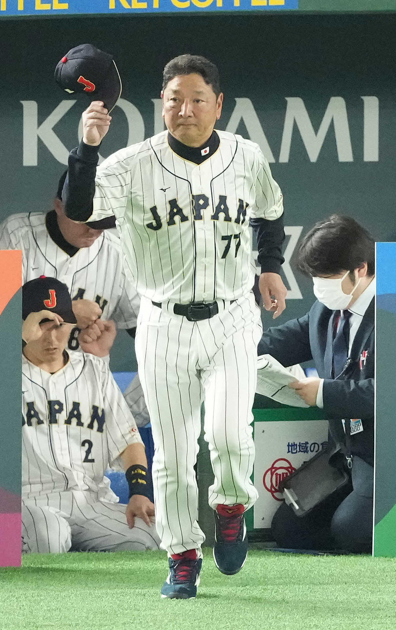 侍ジャパンで打撃コーチを務めた吉村禎章（2023年3月撮影）
