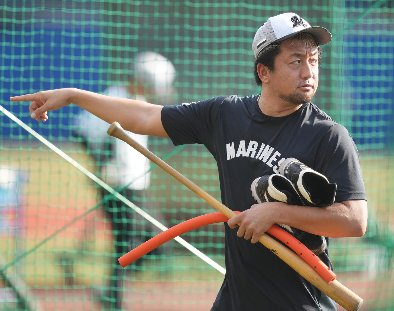 ロッテ沢村拓一（2023年9月撮影）