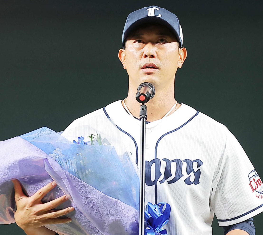 西武内海コーチ（2022年9月撮影）