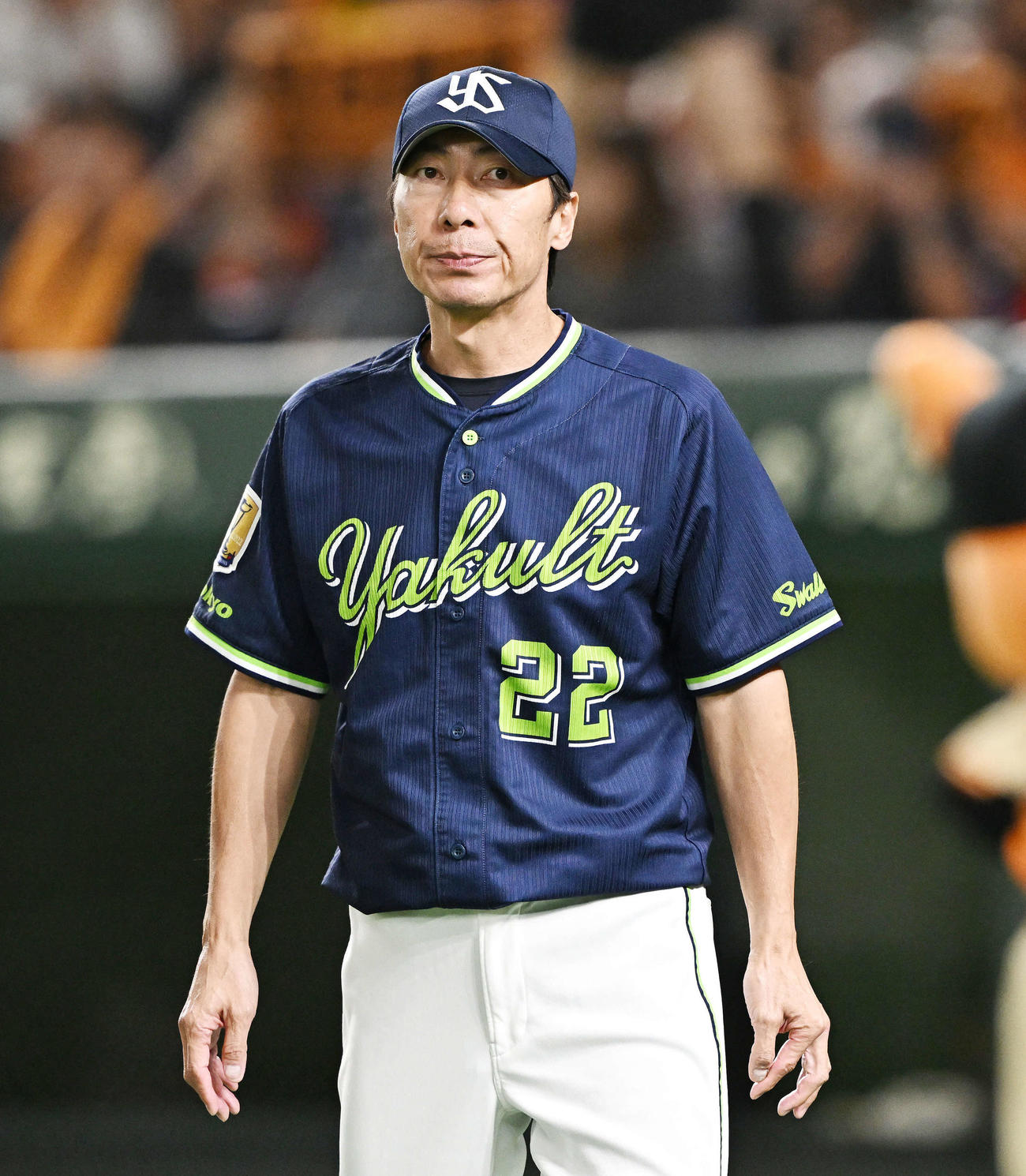 ヤクルト高津監督（2023年10月1日撮影）