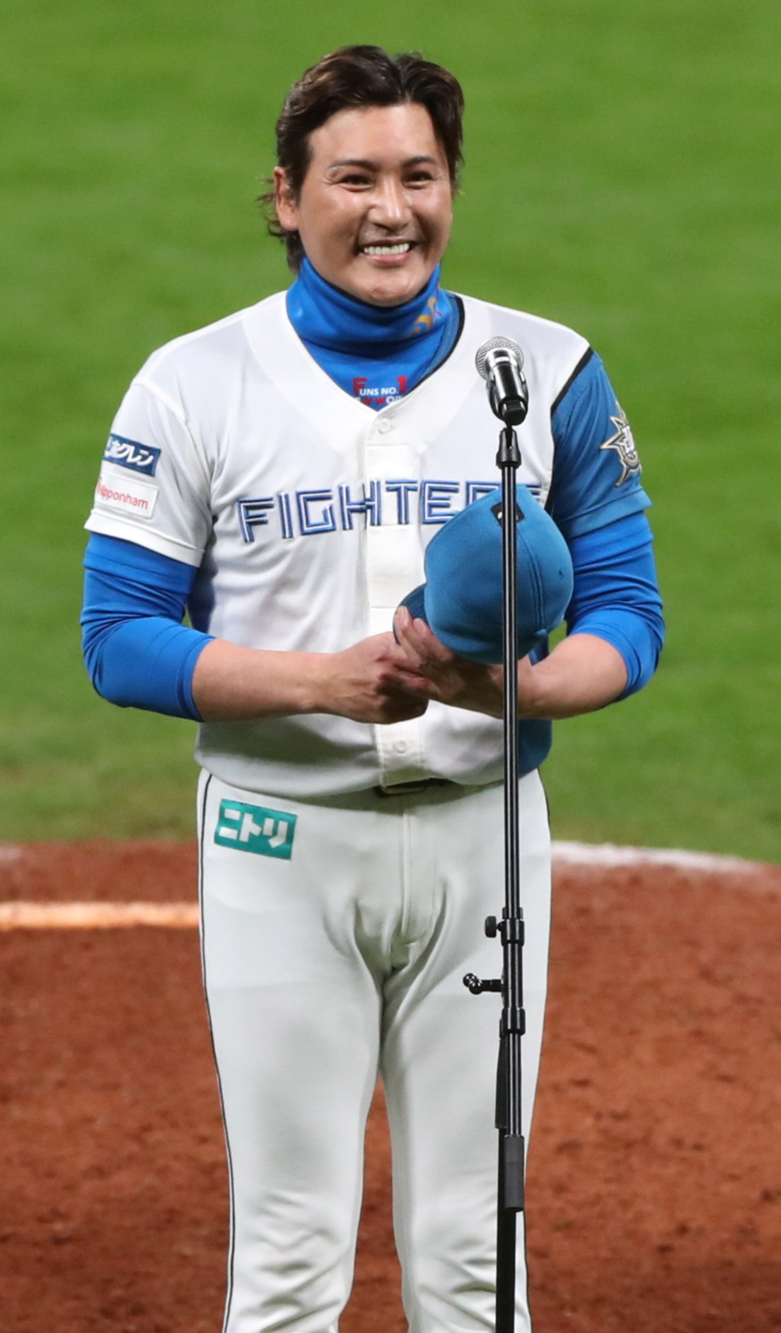 日本ハム新庄監督（2023年9月28日撮影）