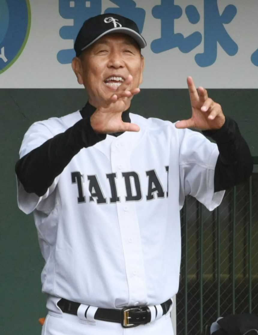 大体大の中野和彦監督（2023年10月7日撮影）