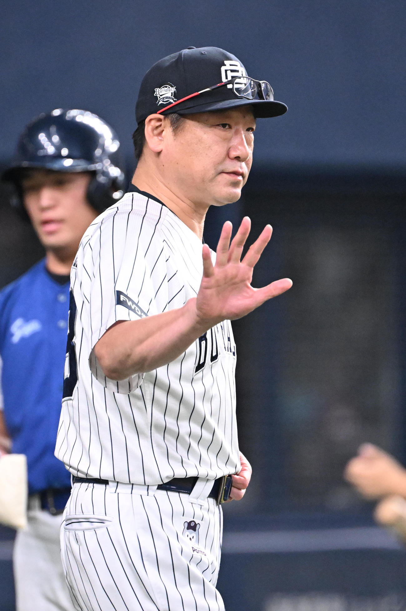 オリックス中嶋聡監督（2023年10月1日撮影）