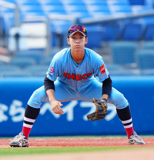 野球 度会隆輝選手 都市対抗野球大会優勝記念ユニフォーム ENEOS