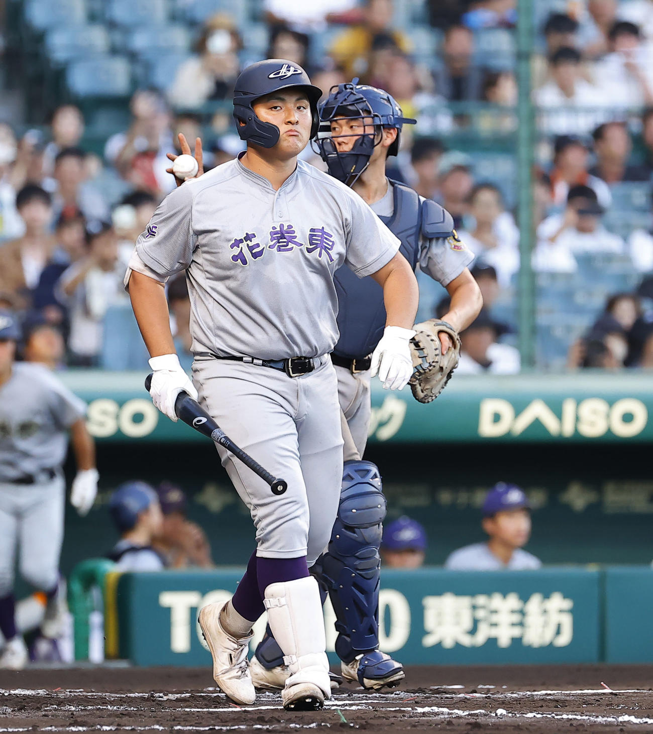 花巻東・佐々木麟太郎（2023年8月撮影）