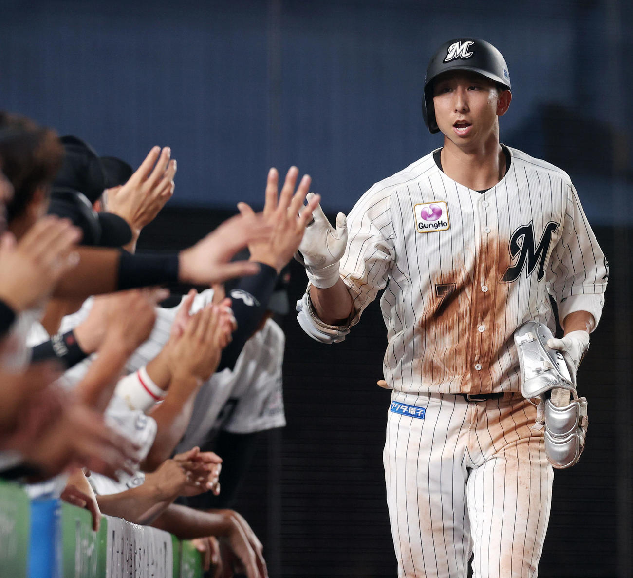 ロッテ福田秀平（2020年8月13日）