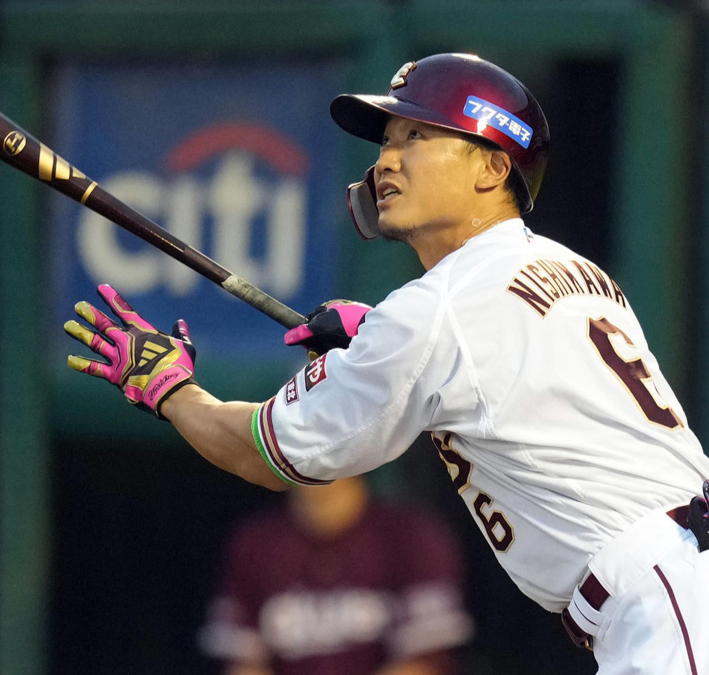 楽天西川遥輝（2023年7月撮影）
