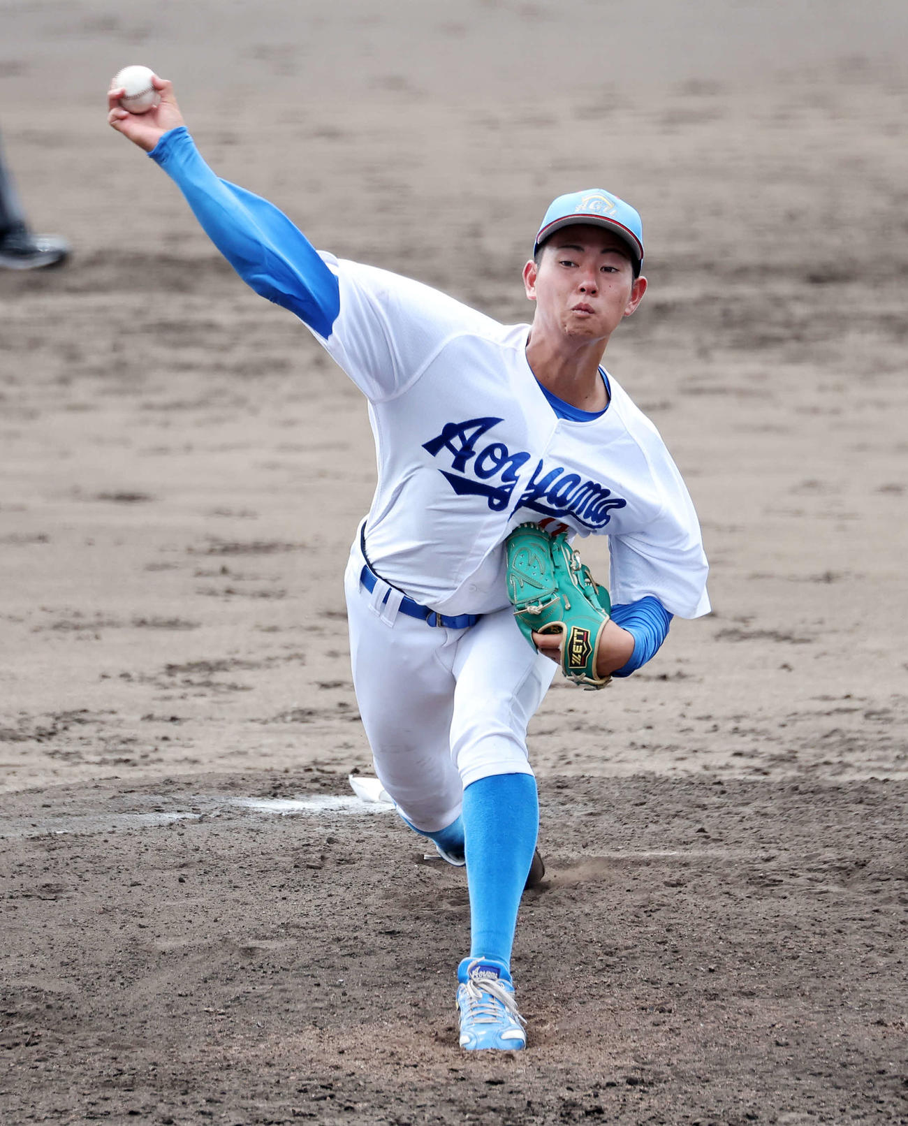 青学大・下村（9月2日撮影・鈴木正人）
