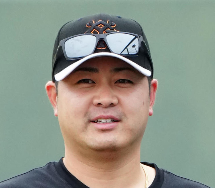 巨人田中豊樹（023年4月19日撮影）