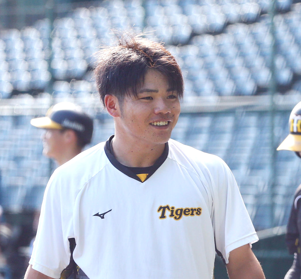 阪神小野寺暖（2023年9月撮影）