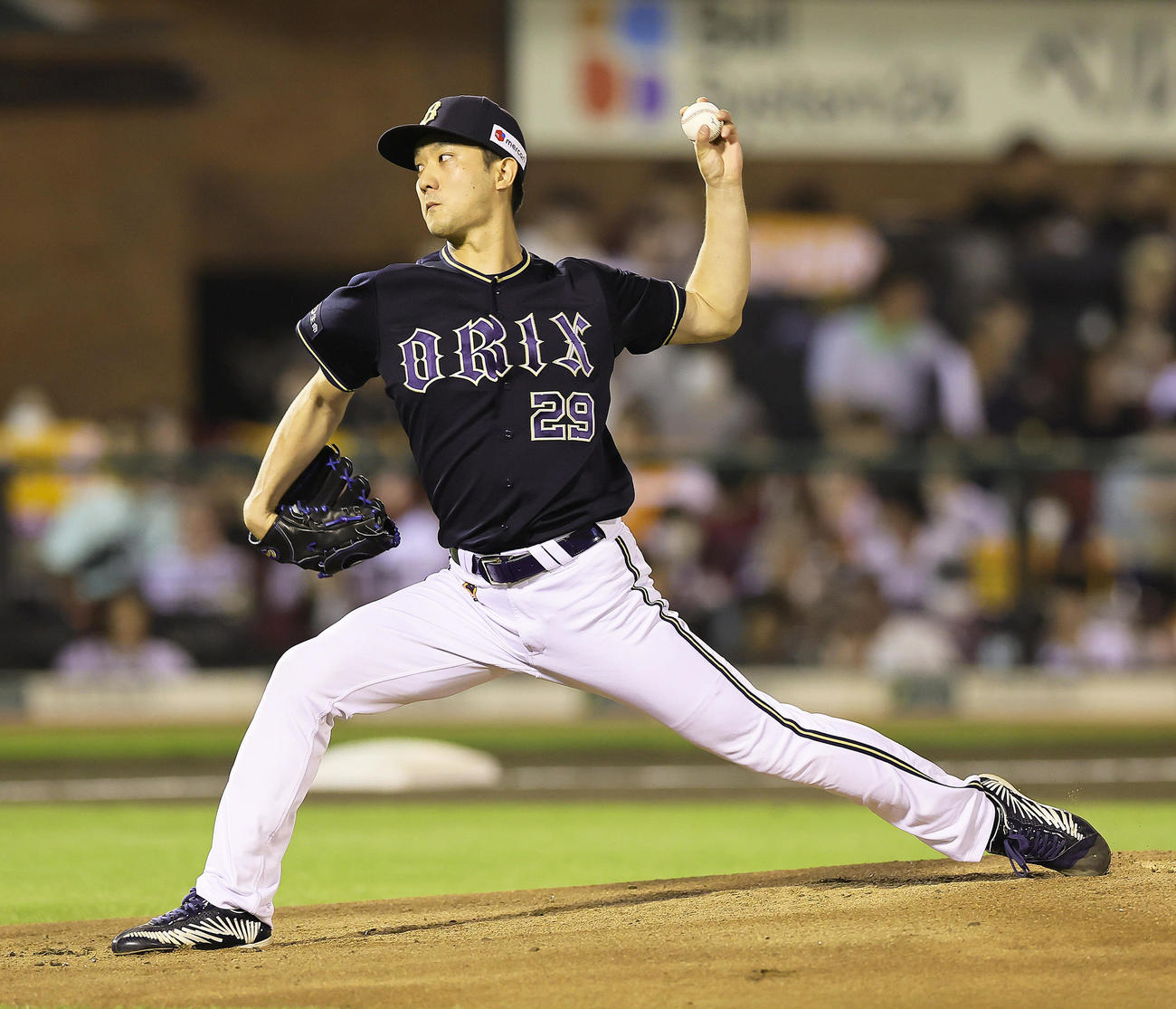 オリックス田嶋大樹（2023年9月14日撮影）