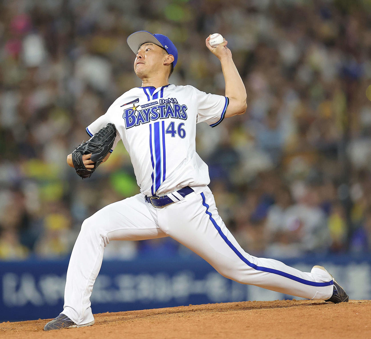 DeNA田中健二朗（2023年8月撮影）