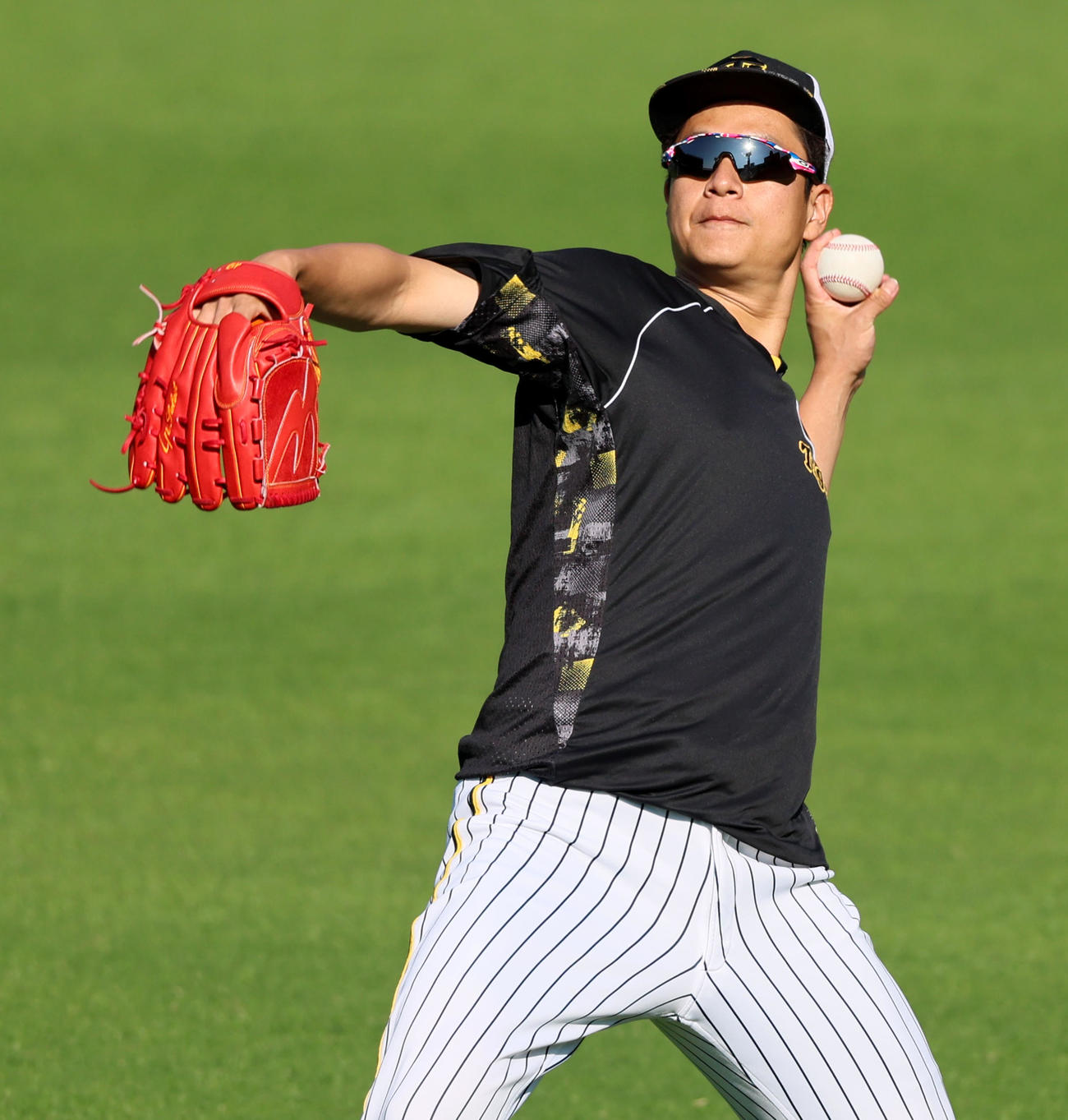 阪神大竹耕太郎（2023年10月18日撮影）