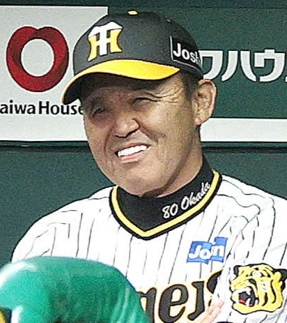 阪神岡田監督（2023年撮影）