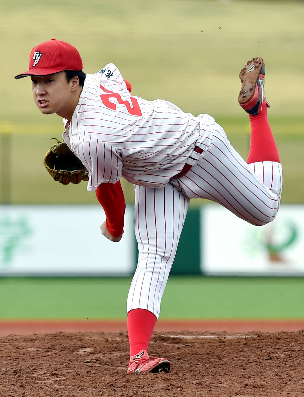 富士大対東北福祉大　7回を無失点に抑えた富士大・佐藤（撮影・相沢孔志）