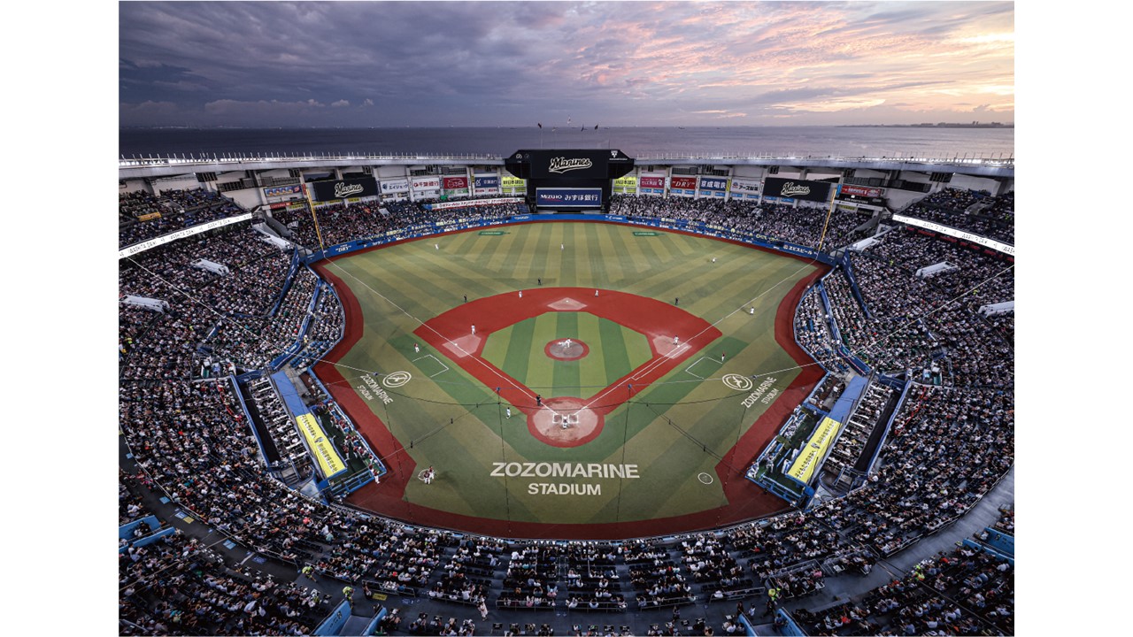 ロッテの本拠地ZOZOマリンスタジアム（球団提供）