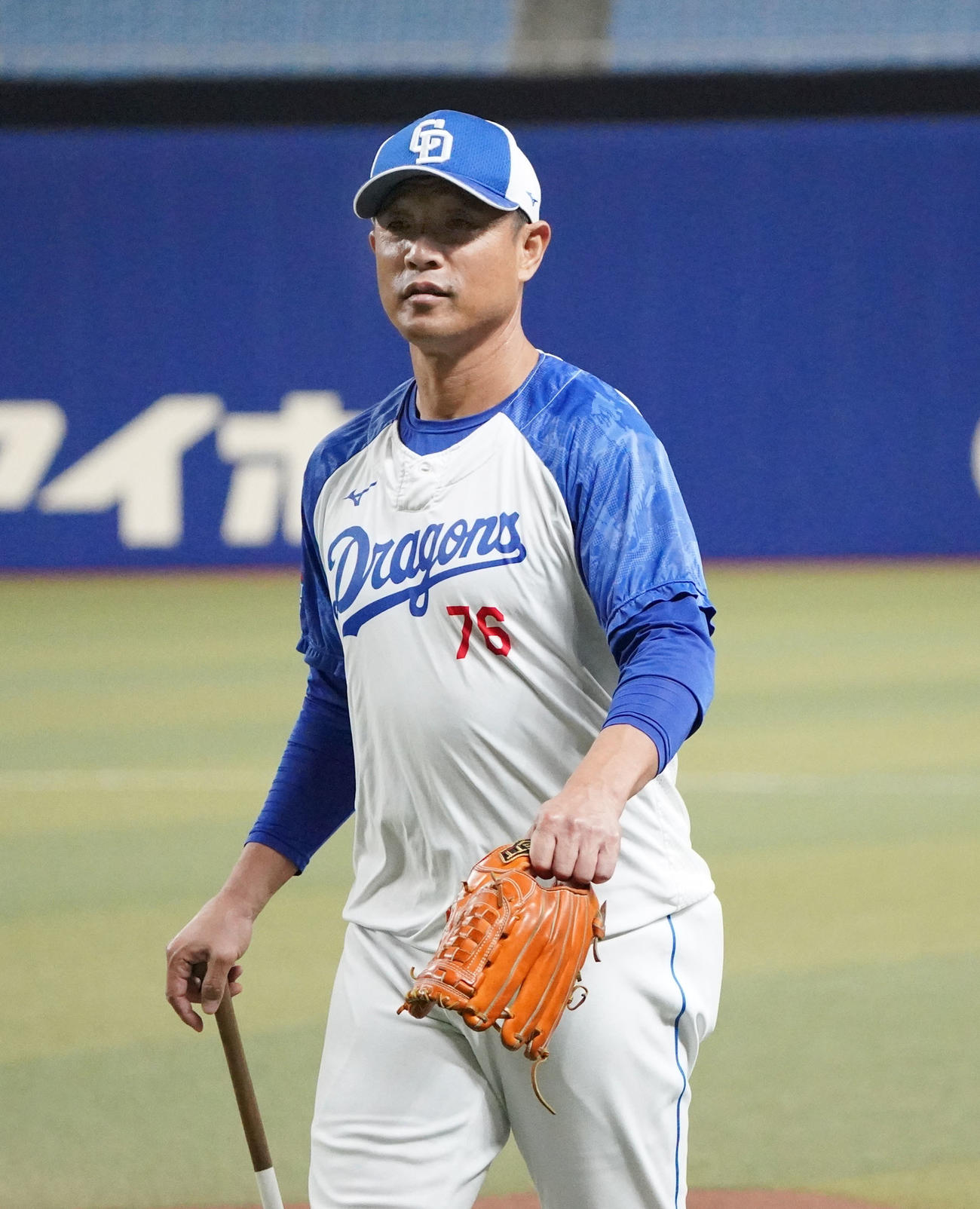 中日・大塚晶文投手コーチ（2023年9月25日撮影）