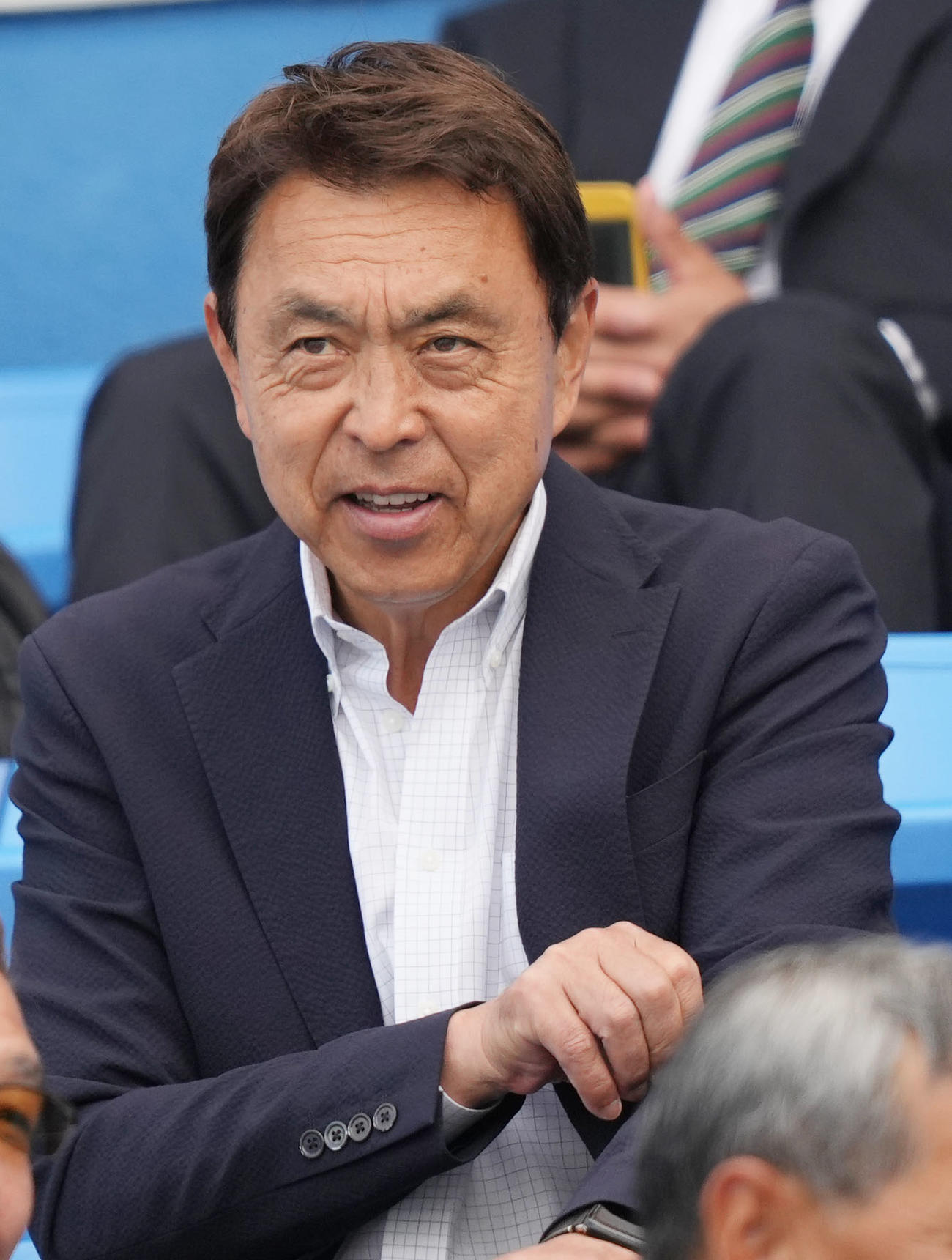 ヤクルト小川淳二GM（2023年5月撮影）
