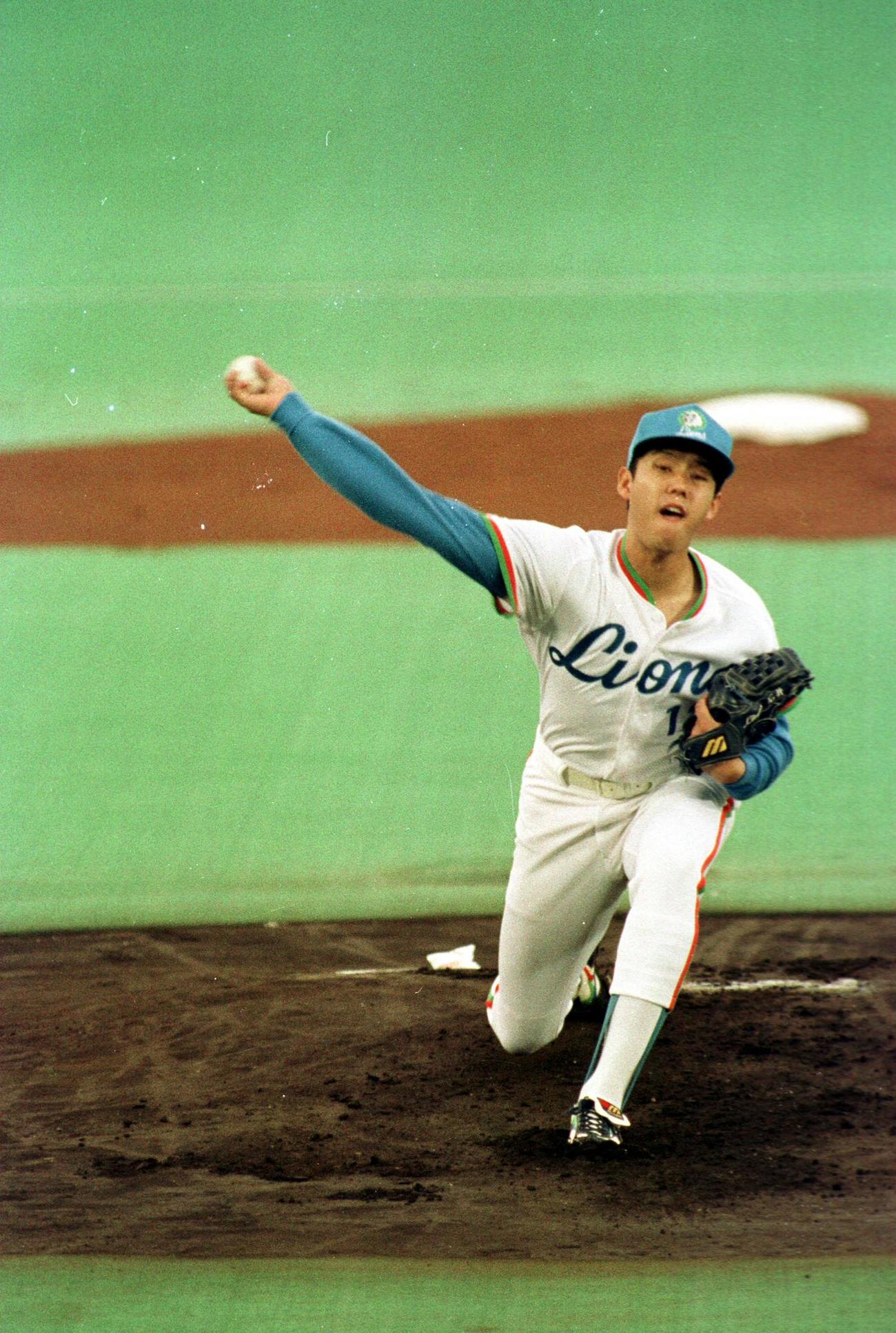西武石井丈裕（1991年撮影）